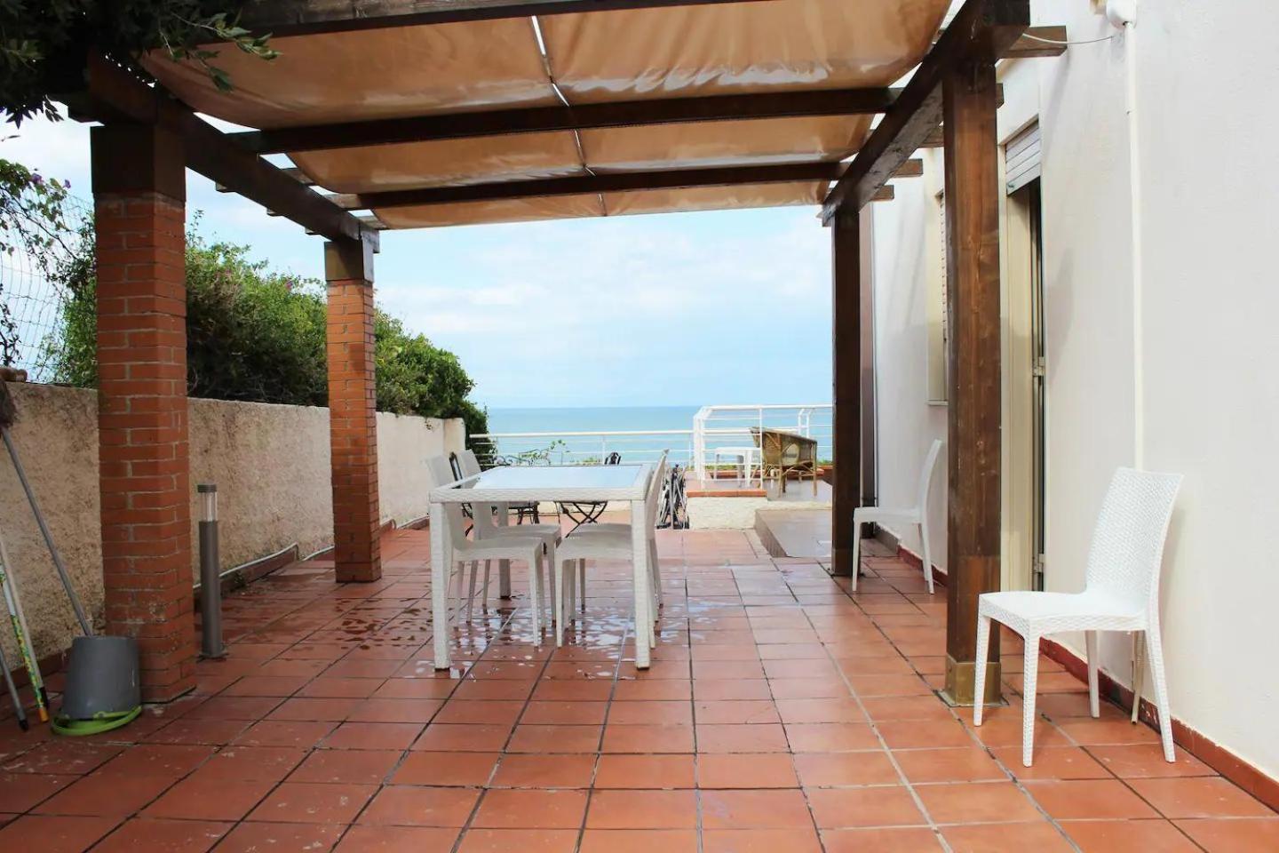 Villa Terrazza Sul Mare Agnone Bagni Exterior foto